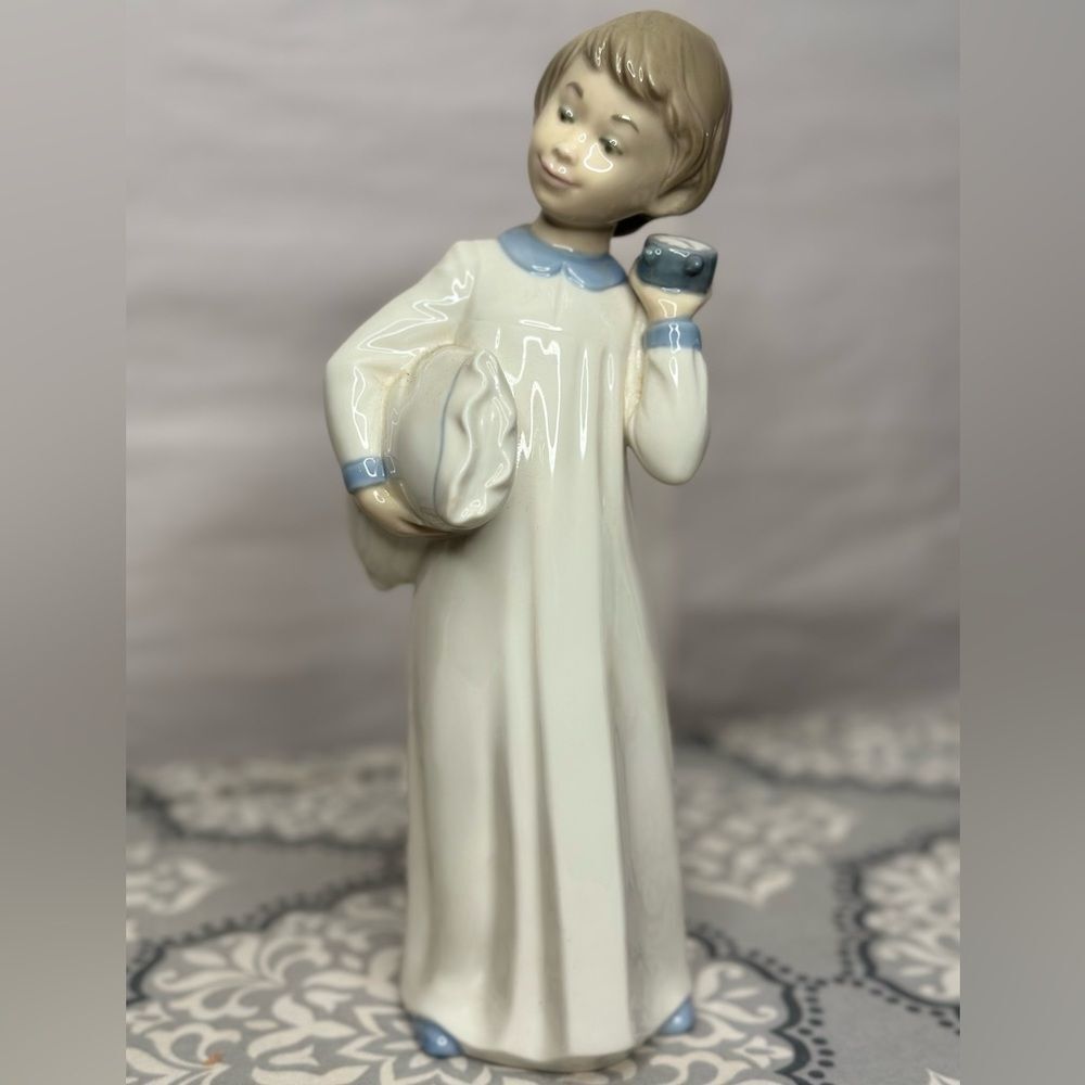 Zaphir Porcelain Figurine 10” Vintage